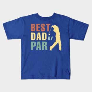 Best Dad of Par Kids T-Shirt